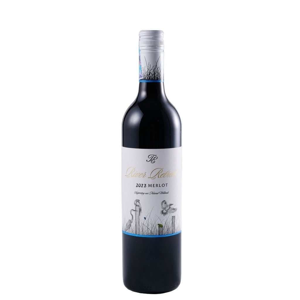Rượu Vang Đỏ River Retreat Merlot 750ml Vang Úc Trentham Estate