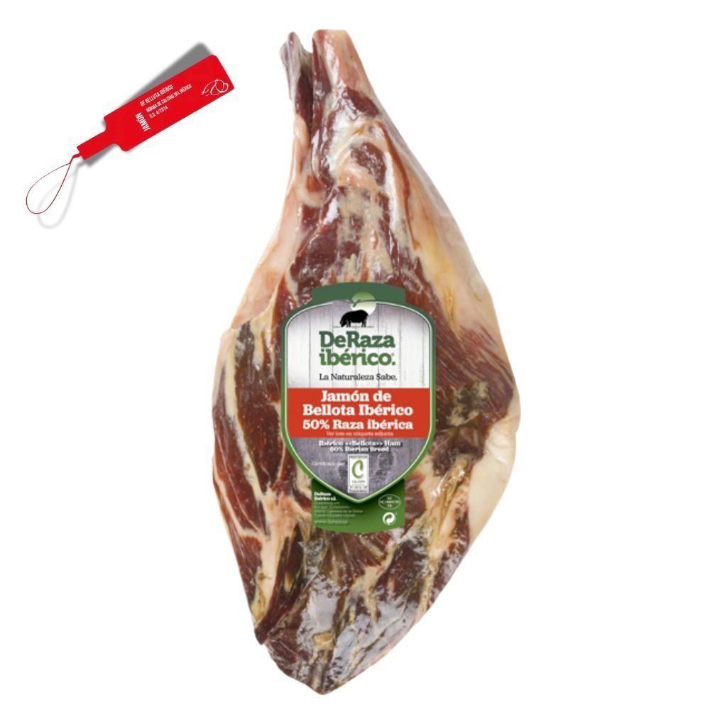 Đùi Sau Heo Muối Iberico Bellota 36 Tháng Không Xương Nguyên Khối DeRaza