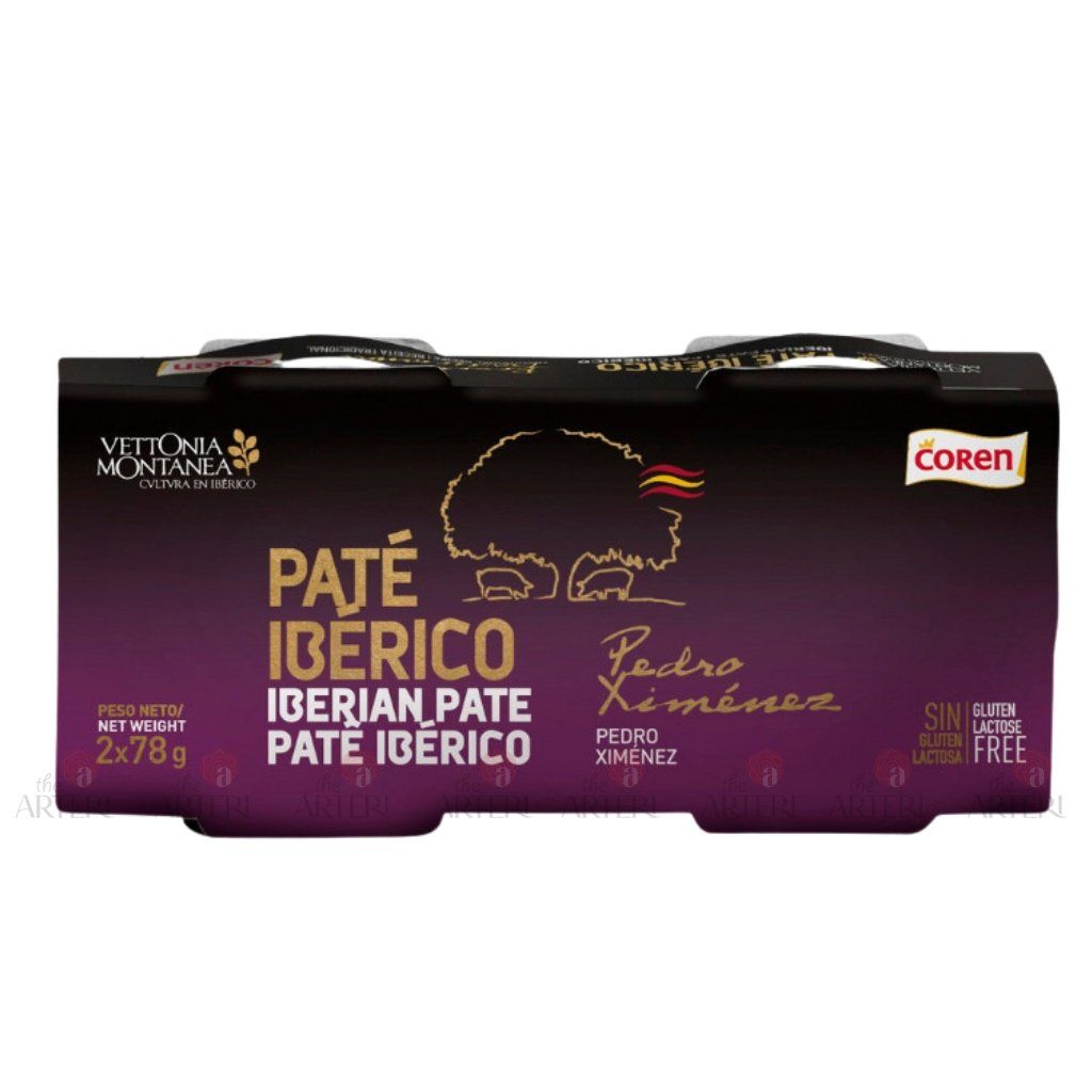 Pate Iberico Vị Rượu Nho Pedro Ximenez 2x78g Coren