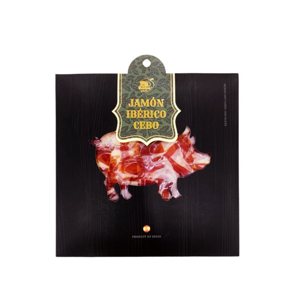 Đùi Sau Heo Muối Iberico Cebo 24 Tháng Gói Cắt Lát 50/100g