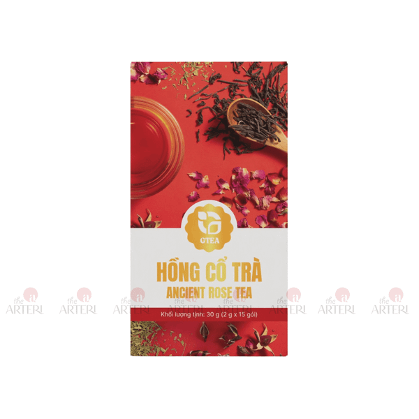 Hồng Cổ Trà Hộp 30g ( 2gx15 gói) GTEA Ancient Rose Tea