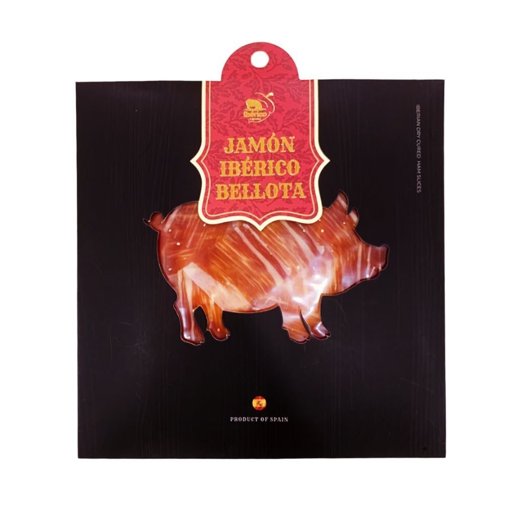 Đùi Sau Heo Muối Iberico Bellota 36 Tháng Gói Cắt Lát 100g