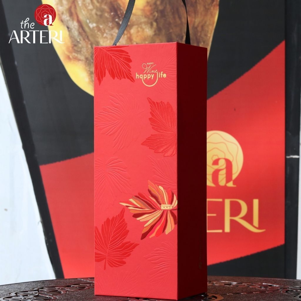 Hộp Quà Rượu Vang Đỏ Ladoma Happy Wine - Happy Life