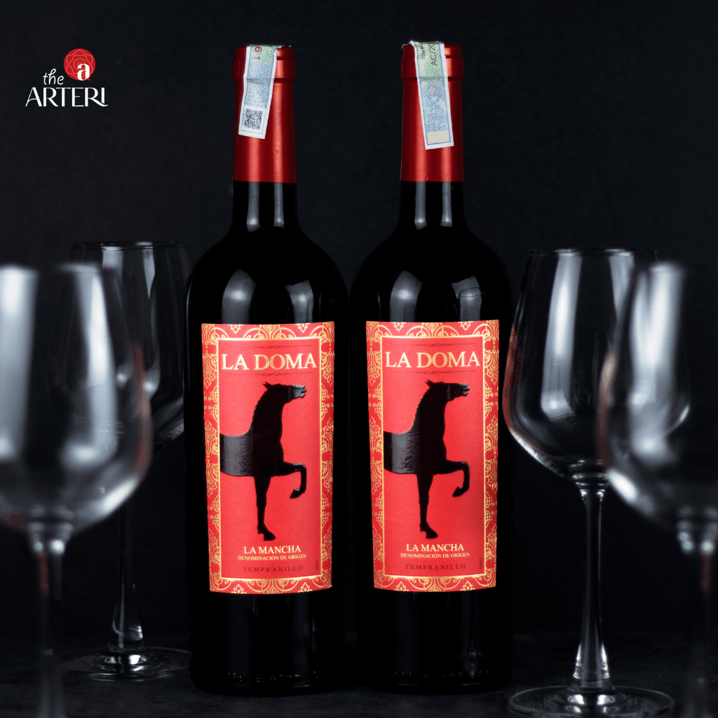 Rượu Vang Đỏ La Doma Tempranillo Medium Dry 750ml Vang Tây Ban Nha Bodegas Verduguez