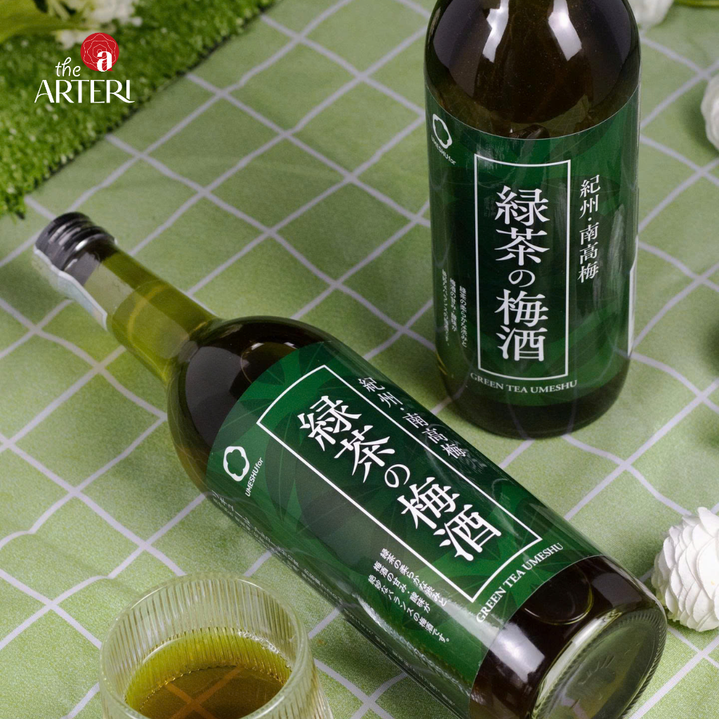 Rượu Mơ Nhật Bản Nakano Umeshu Green Tea Vị Trà Xanh 720ml 12%