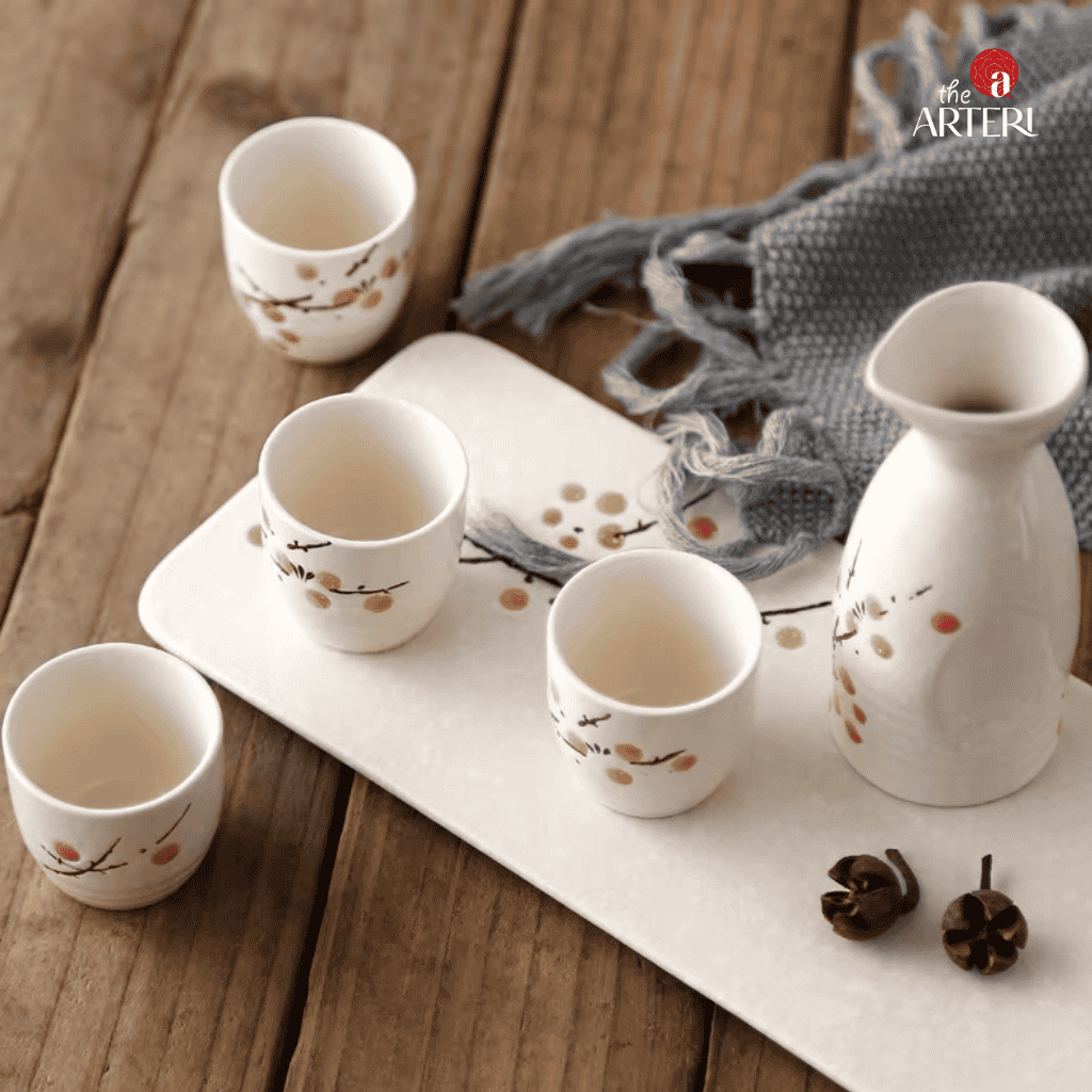 Ly Sứ Sake Kiểu Nhật