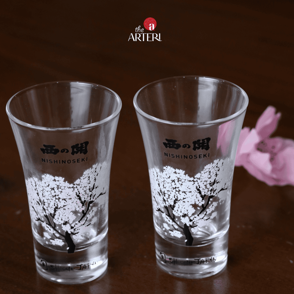 Ly Sake Đổi Màu Nhập Khẩu Nhật Bản