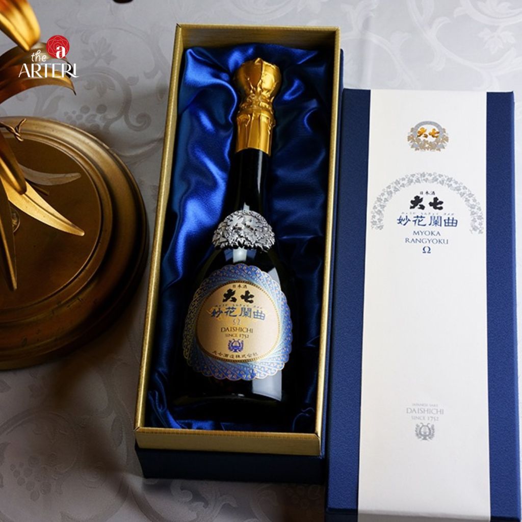 Rượu Sake Daishichi Myoka Rangyoku Omega 45 Junmai Daiginjo (16%) 720ml