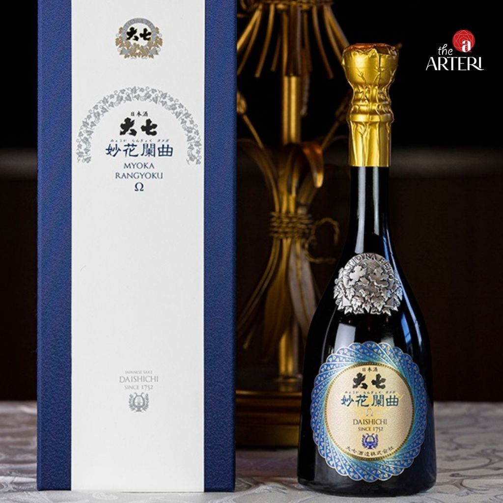 Rượu Sake Daishichi Myoka Rangyoku Omega 45 Junmai Daiginjo (16%) 720ml