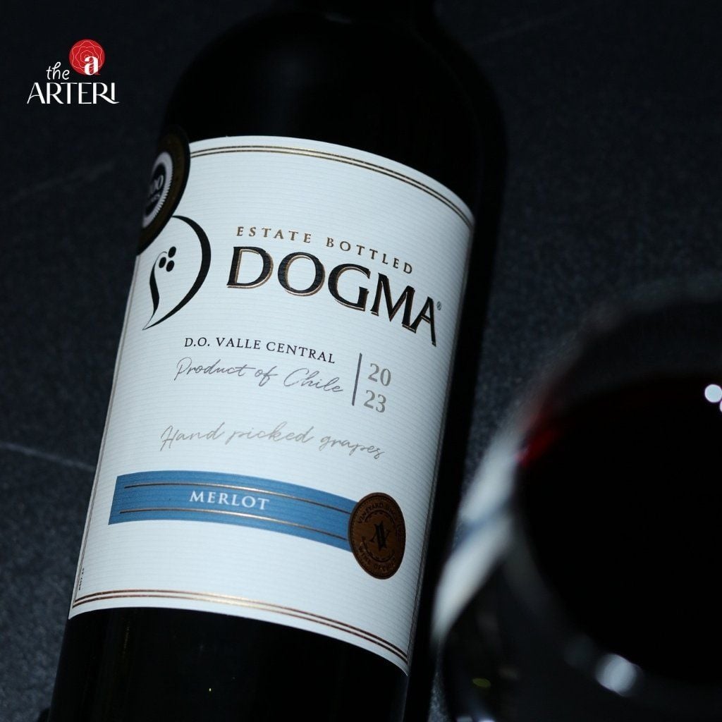 Rượu Vang đỏ Dogma Merlot 750ml Vang Chile Viña Aromo