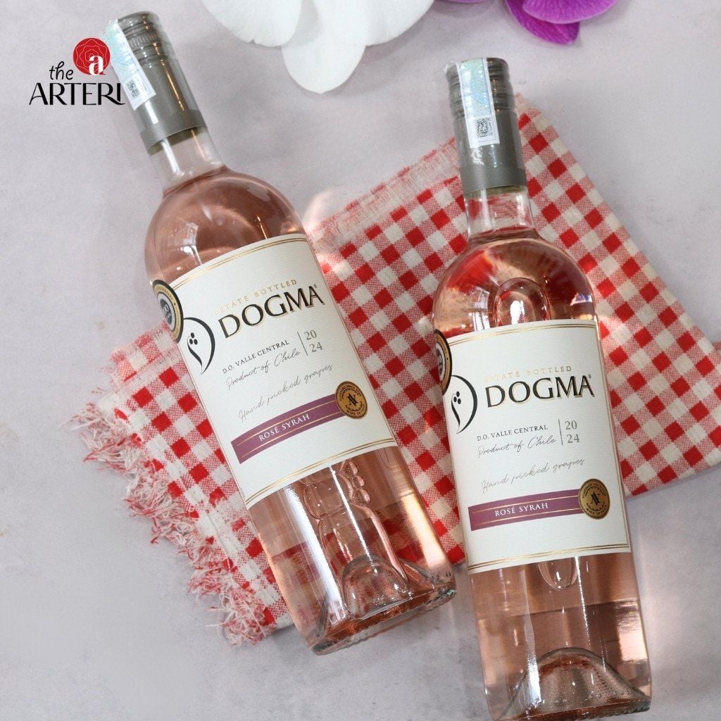 Rượu Vang Hồng Dogma Rose Syrah 750ml Vang Chile Viña Aromo