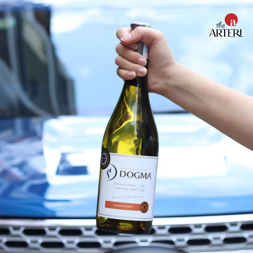Rượu Vang Trắng Dogma Chardonnay 750ml Vang Chile Viña Aromo