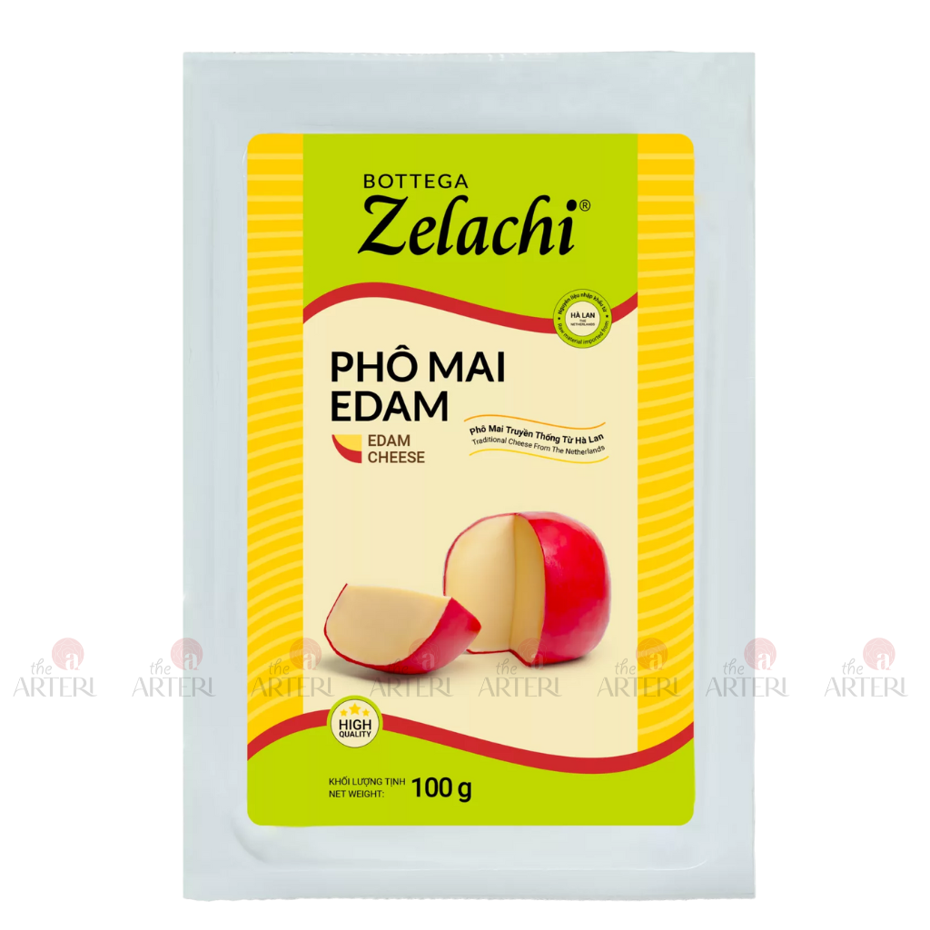Phô Mai Edam Bottega Zelachi 100g