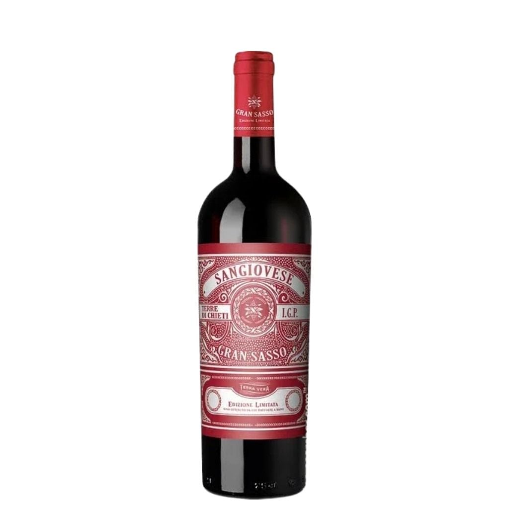 Rượu Vang Đỏ Gran Sasso Sangiovese Terre Di Chieti I.G.P 2022 750ml Vang Ý