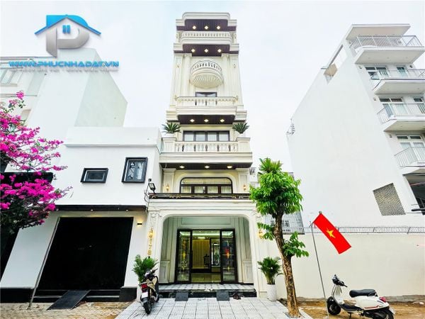 Bán Nhà Quận 7 Sát Phú Mỹ Hưng Dinh Thự Indochine 6 Tầng Có Thang Máy