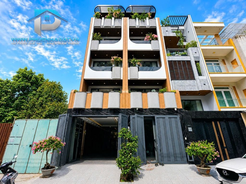 Bán Nhà Phố Hiện Đại 6 Tầng Đường Phú Thuận Quận 7 Có Thang Máy