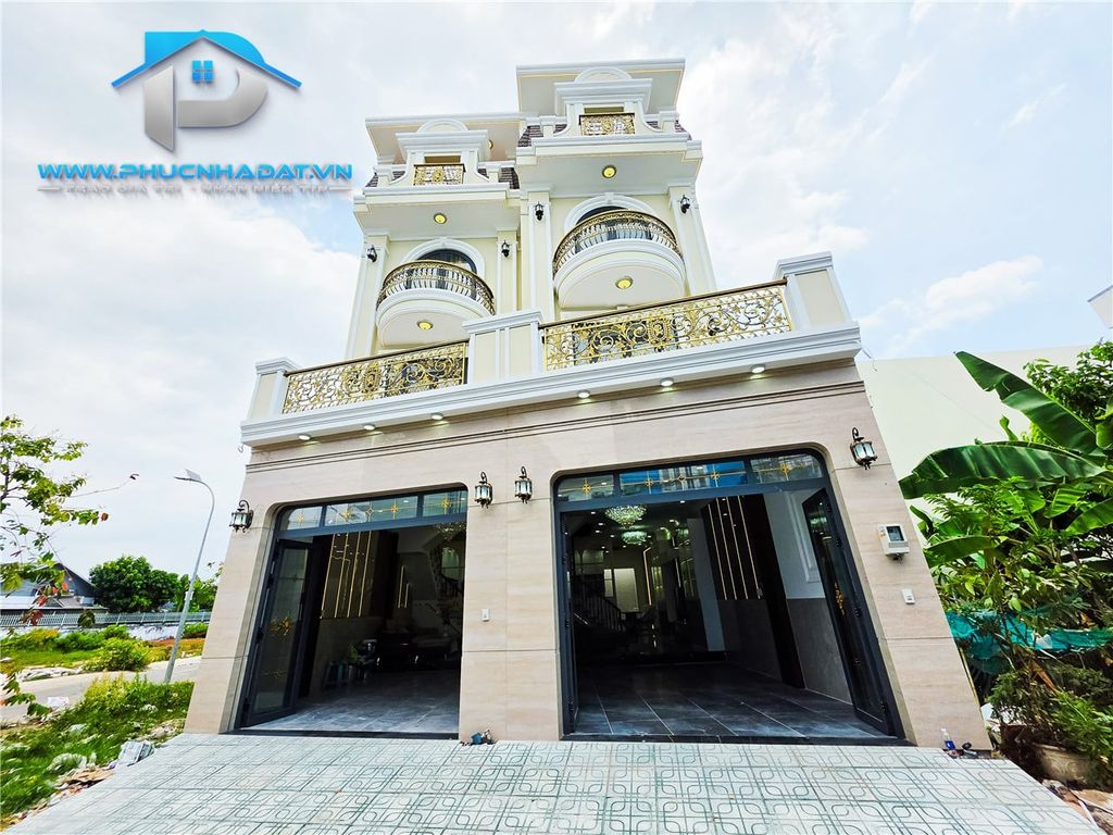 Cặp Đôi Nhà Phố Tân Cổ Điển KDC Sài Gòn Mới Nhà Bè Cạnh Ngay Quận 7