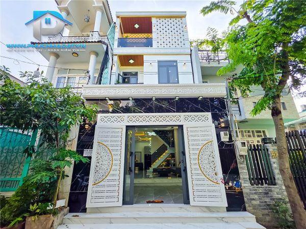 Nhà Hiện Đại Có Phòng Ngủ Tầng Trệt Đường Xe Hơi Huỳnh Tấn Phát Nhà Bè
