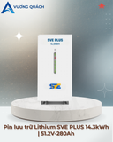  Pin lưu trữ Lithium SVE PLUS 14.3kWh | 51.2V-280Ah 