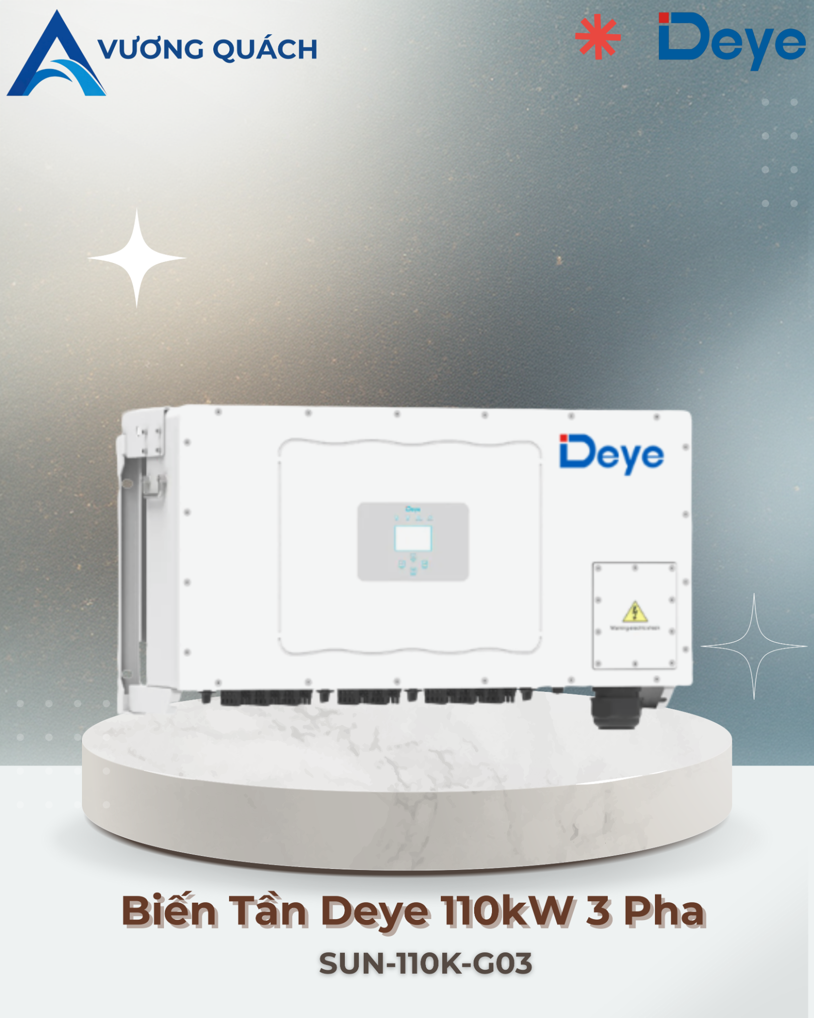 Biến Tần Deye 110kW 3 Pha