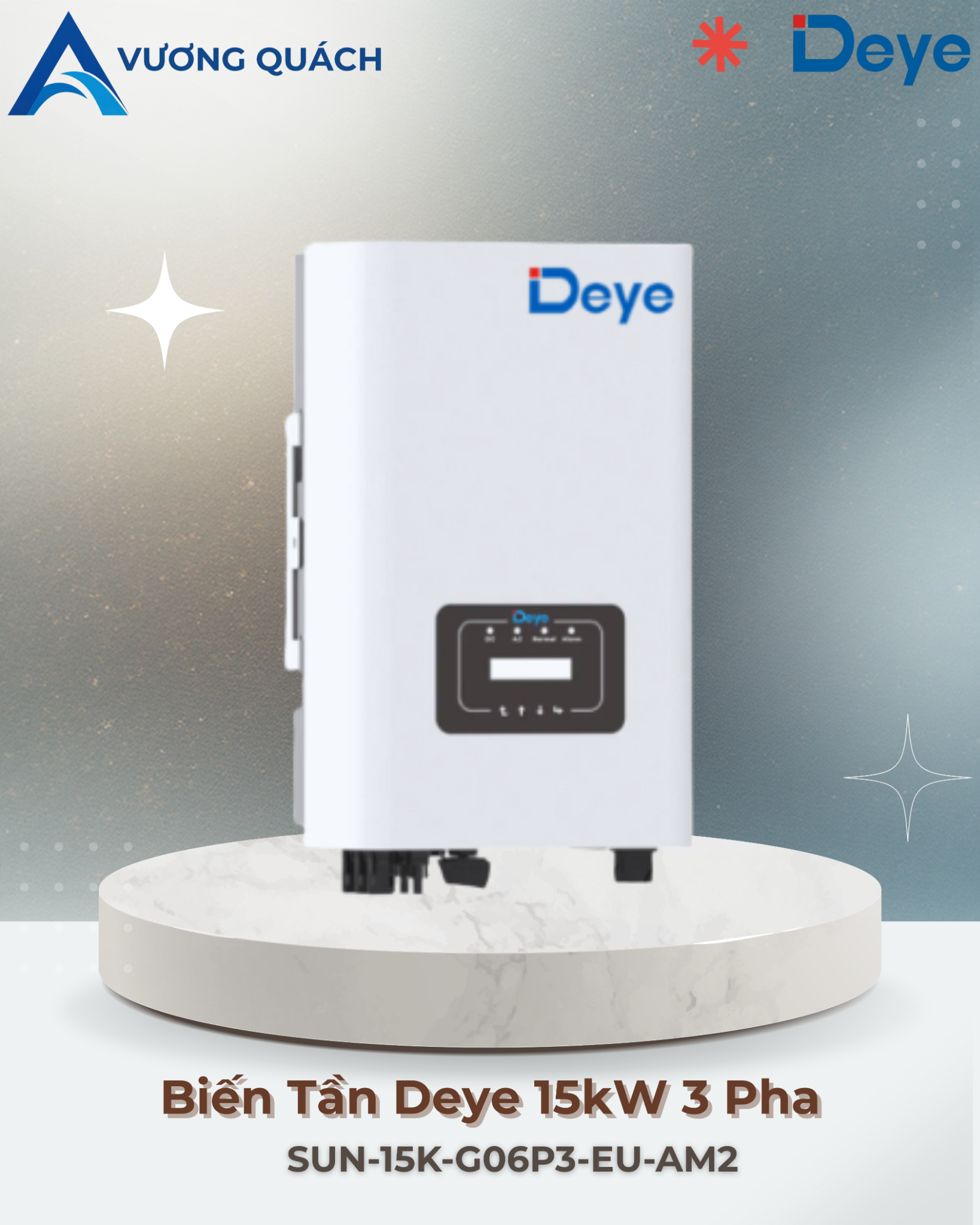 Biến Tần Deye 15kW 3 Pha