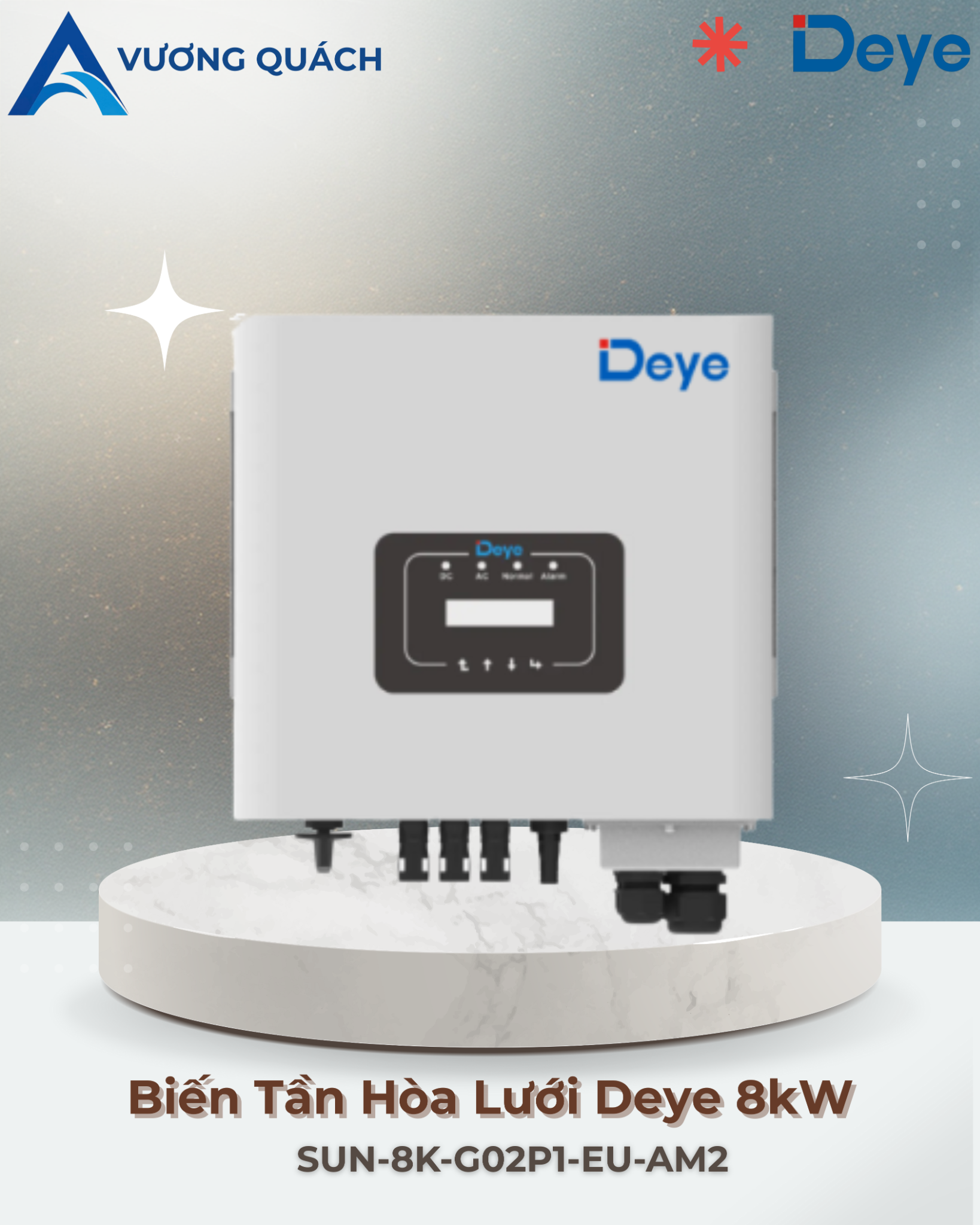 Biến Tần Hòa Lưới Deye 8kW