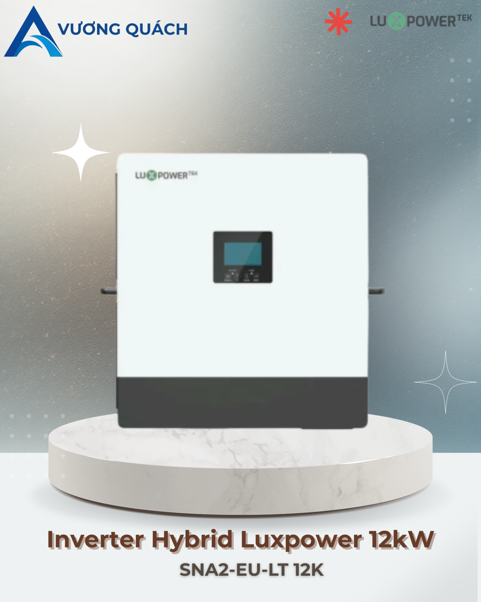 Inverter Hybrid Luxpower 12kW | Biến Tần Hybrid SNA2-EU-LT 12K
