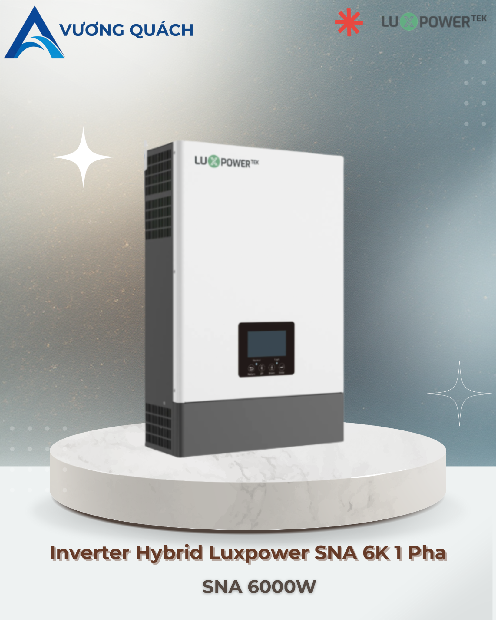  Inverter Hybrid Luxpower SNA 6K 1 Pha 