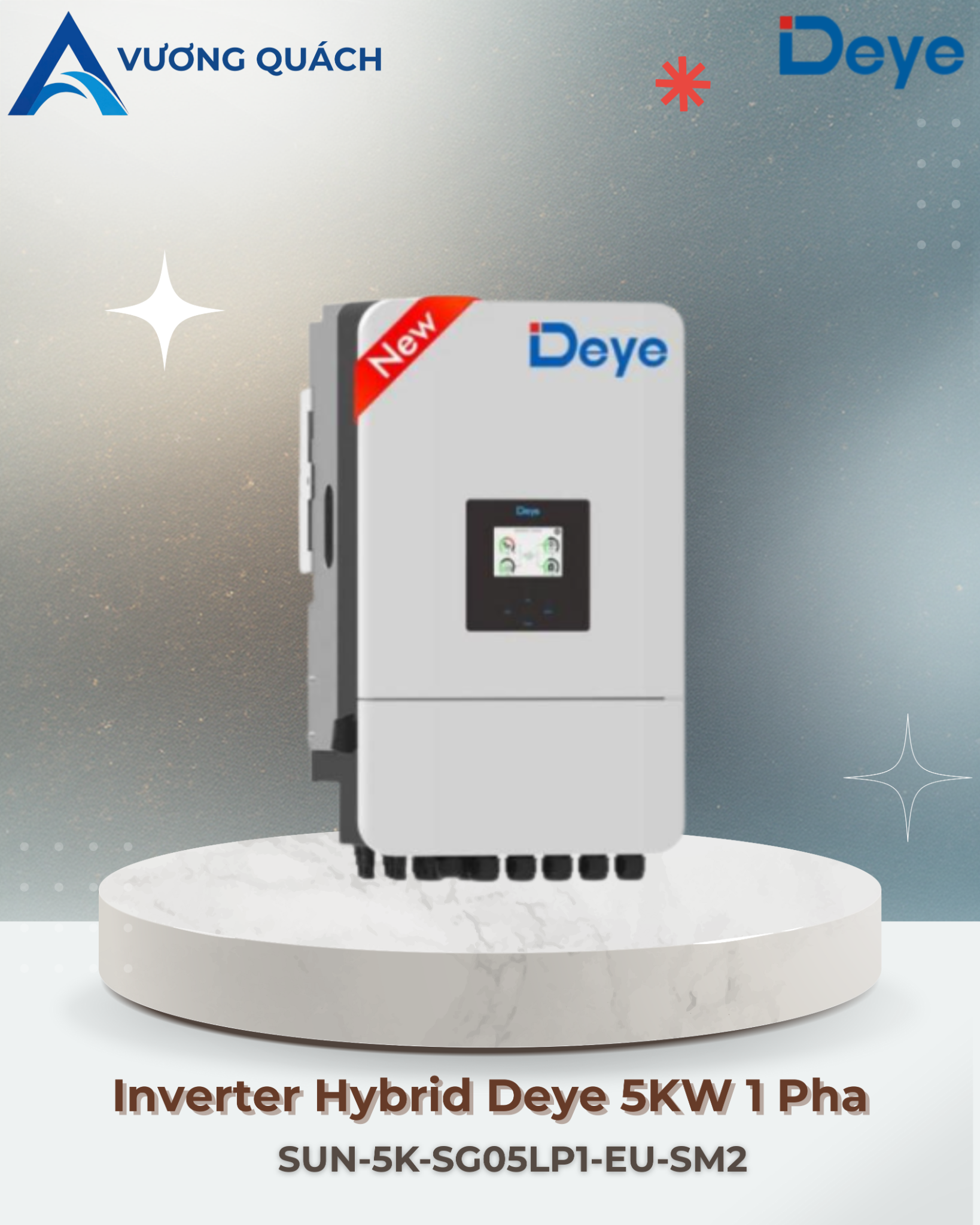  Inverter Hybrid Deye 5KW 1 Pha 