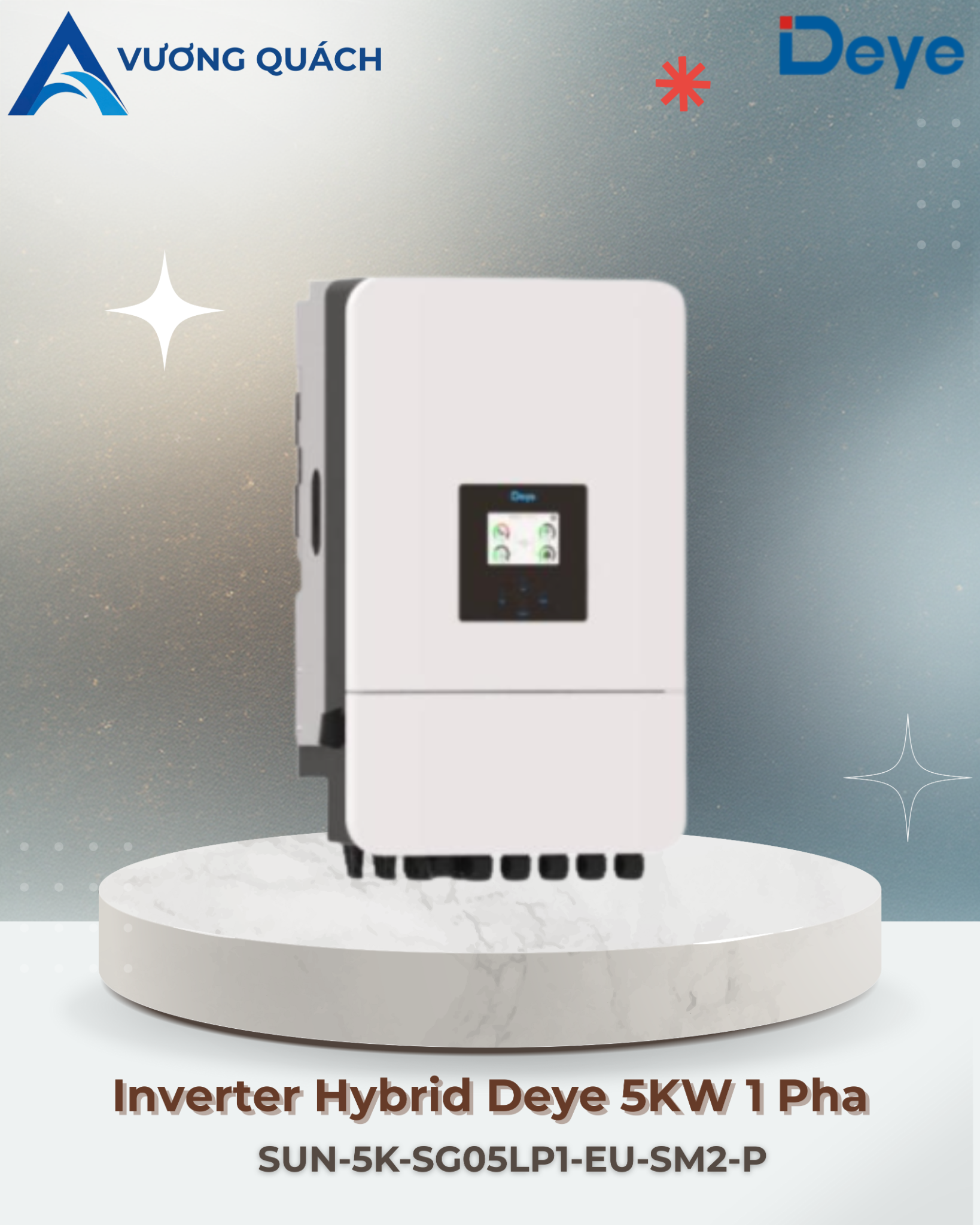  Inverter Hybrid Deye 5KW 1 Pha 
