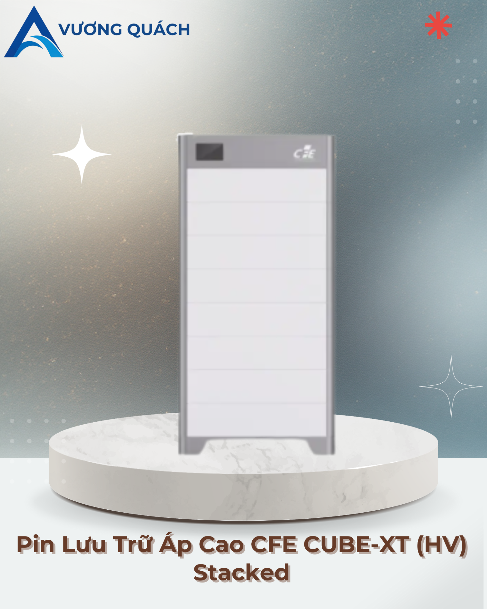 Pin Lưu Trữ Áp Cao CFE CUBE-XT (HV) Stacked