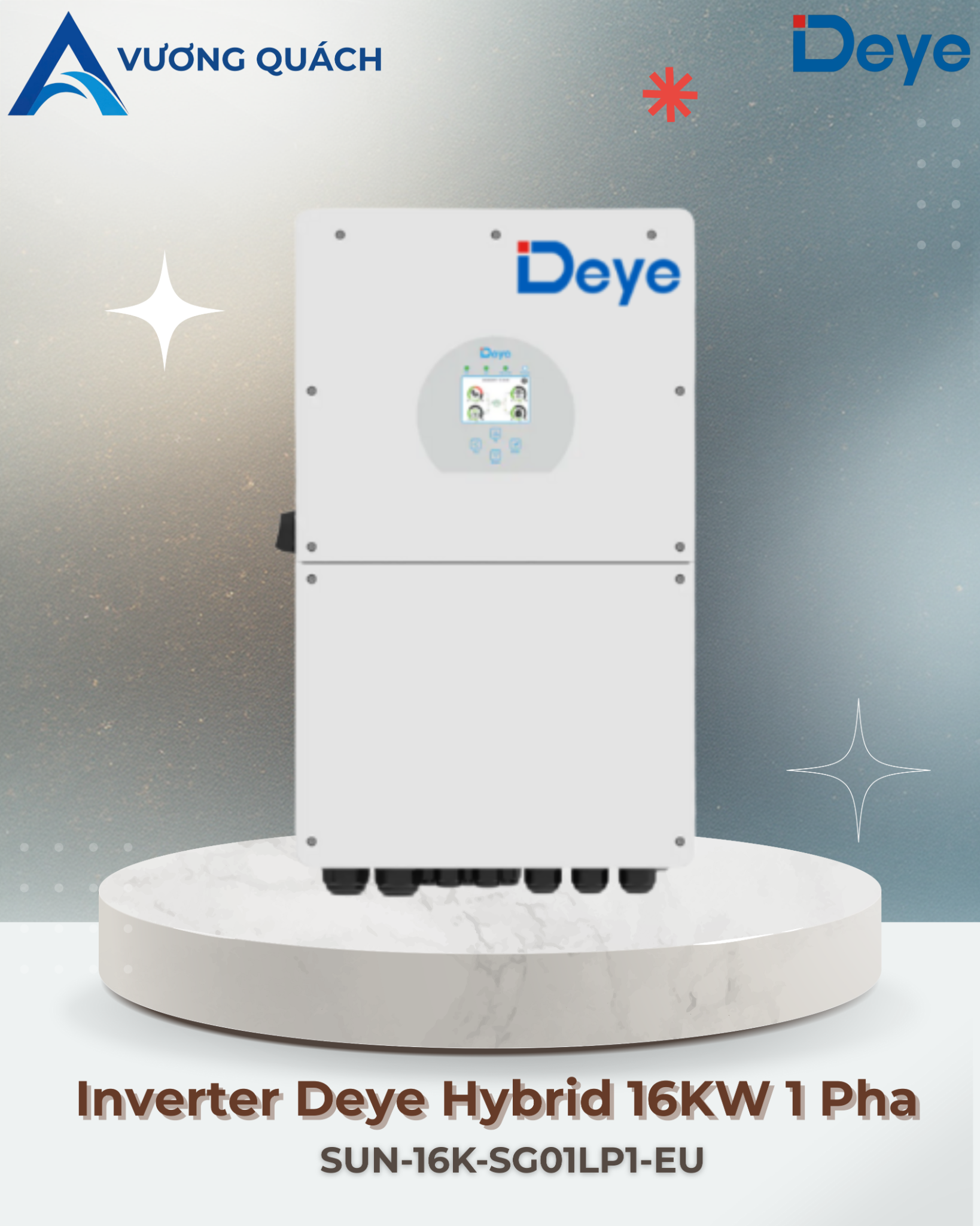 Inverter Deye Hybrid 16KW 1 Pha