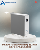  Pin Lưu Trữ Lithium Rising 28.6kWh 51.2V-560Ah | AIR 28K6 