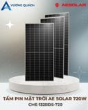  TẤM PIN MẶT TRỜI AE SOLAR 720W 