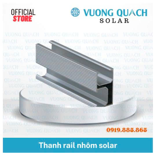 Thanh rail nhôm solar