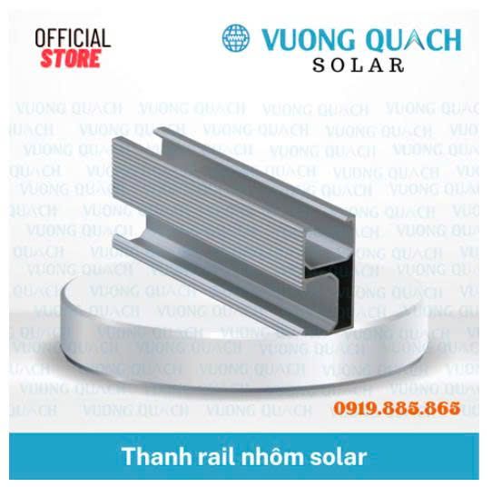  Thanh rail nhôm solar 