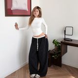  Quần Dài Kẻ Sọc Ống Rộng Phối Lưng Outerity Striped V2 