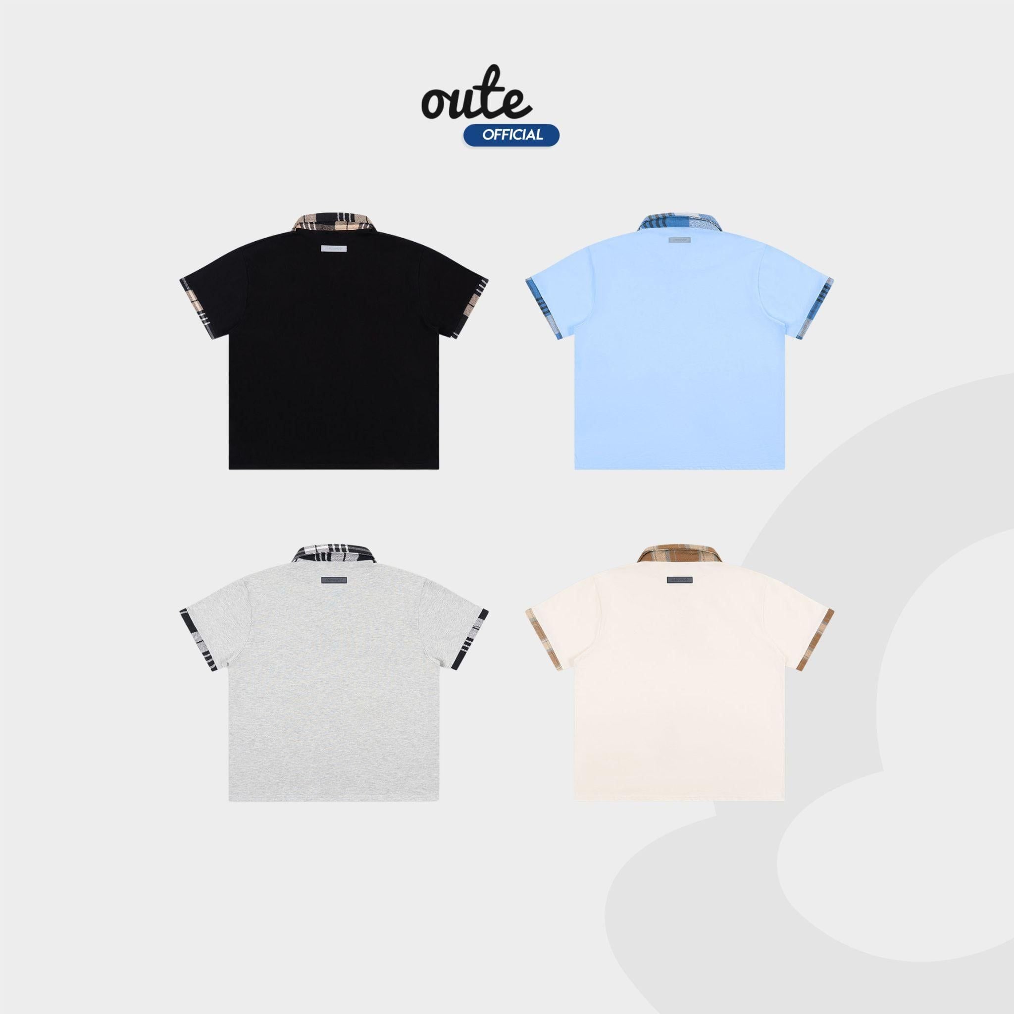  Áo Polo Cổ Caro Outerity Outer Lab Form Semi-Boxy 