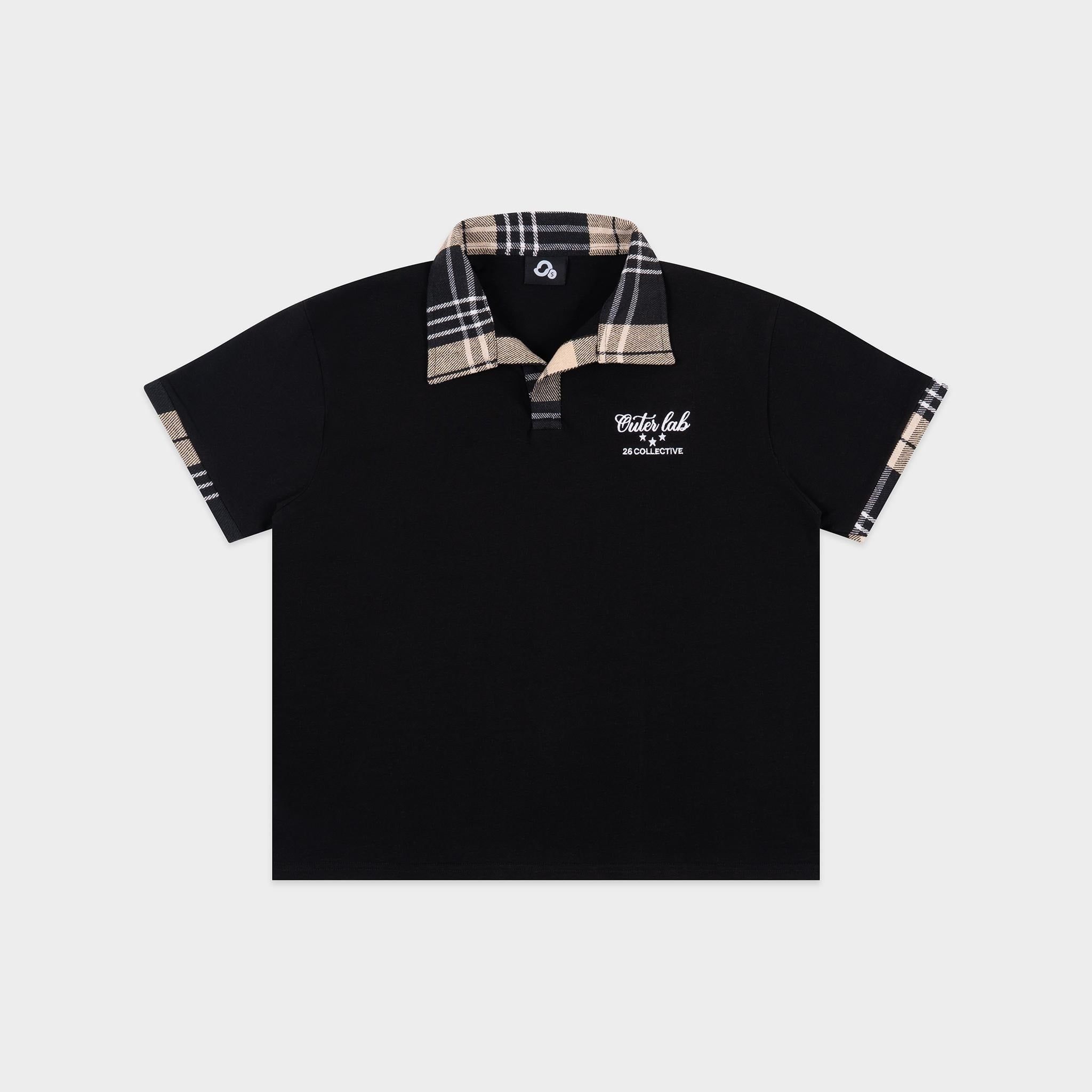  Áo Polo Cổ Caro Outerity Outer Lab Form Semi-Boxy 