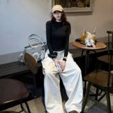  Áo Thun Nữ Dài Tay Ôm Body Outerity Long Slim Tee Basic Cotton Co Giãn Mềm Mịn 