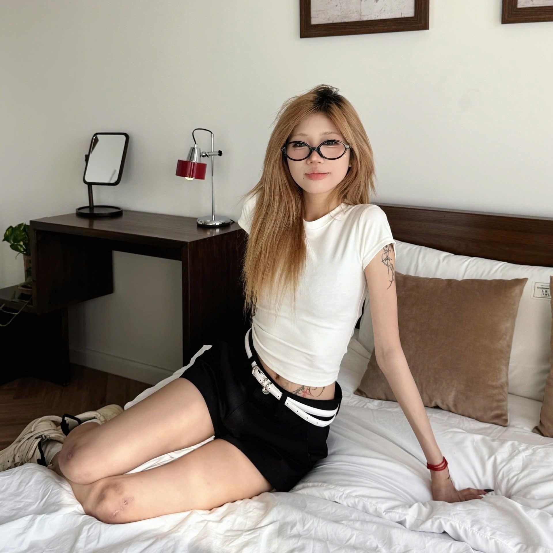  Quần Short Kaki Dáng Ngắn Urban Mini Shorts 