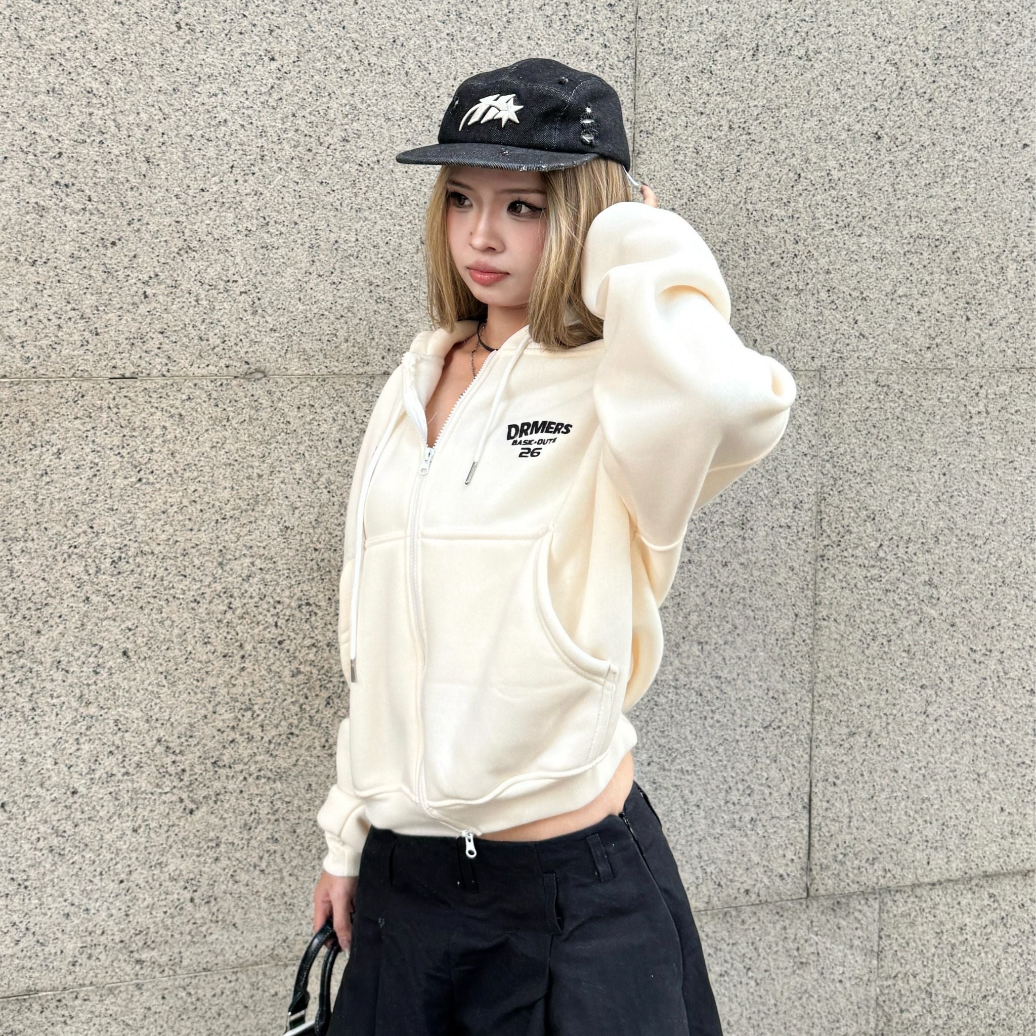  [COLLECTION TẾT] Hoodie Zip Outerity Signature 26 Form Boxy Nỉ Bông Dày Dặn Nam Nữ Unisex / DREAM HORSE COLLECTION 2026 