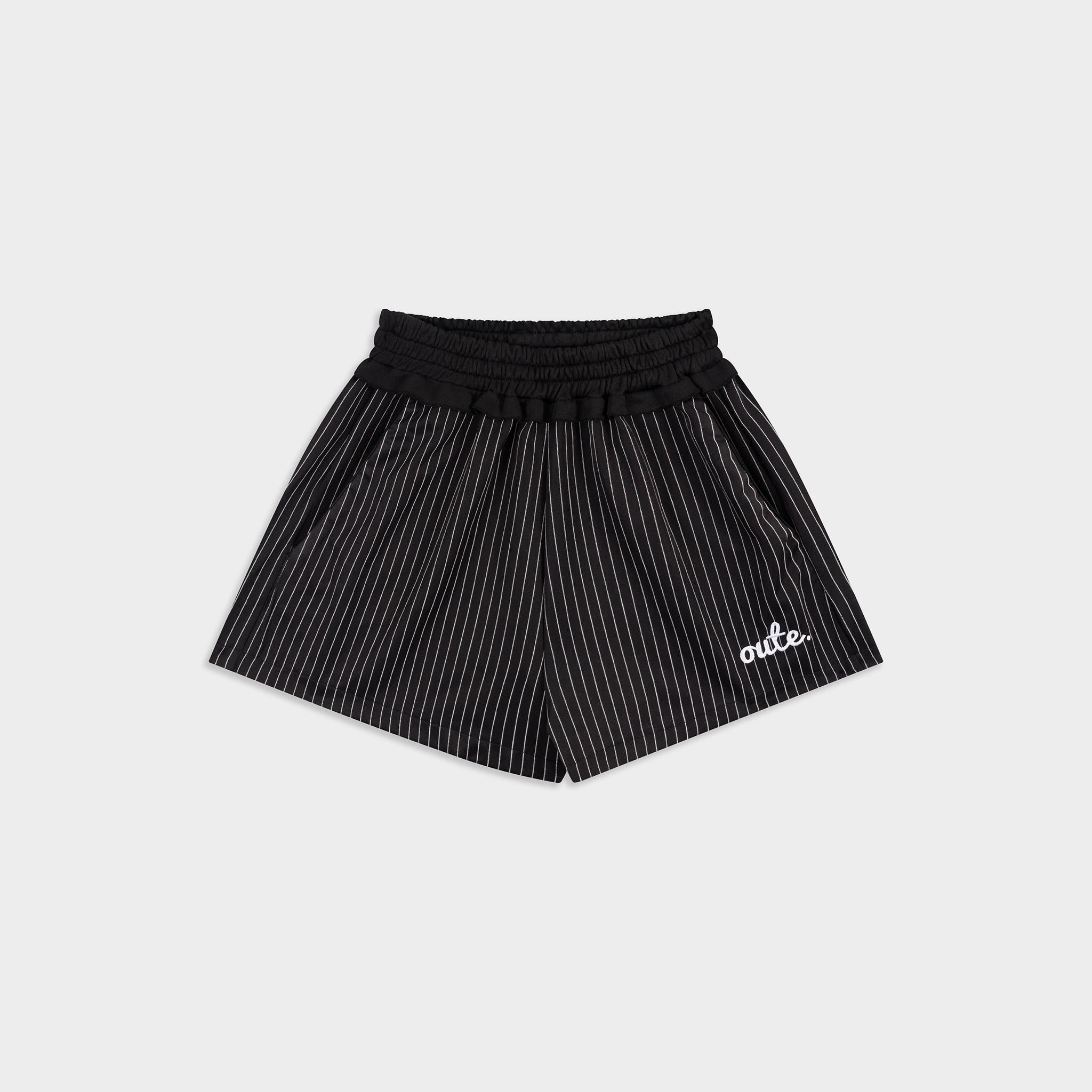  Quần Short Kẻ Sọc Nữ Kate Phối Lưng Outerity Peachy 