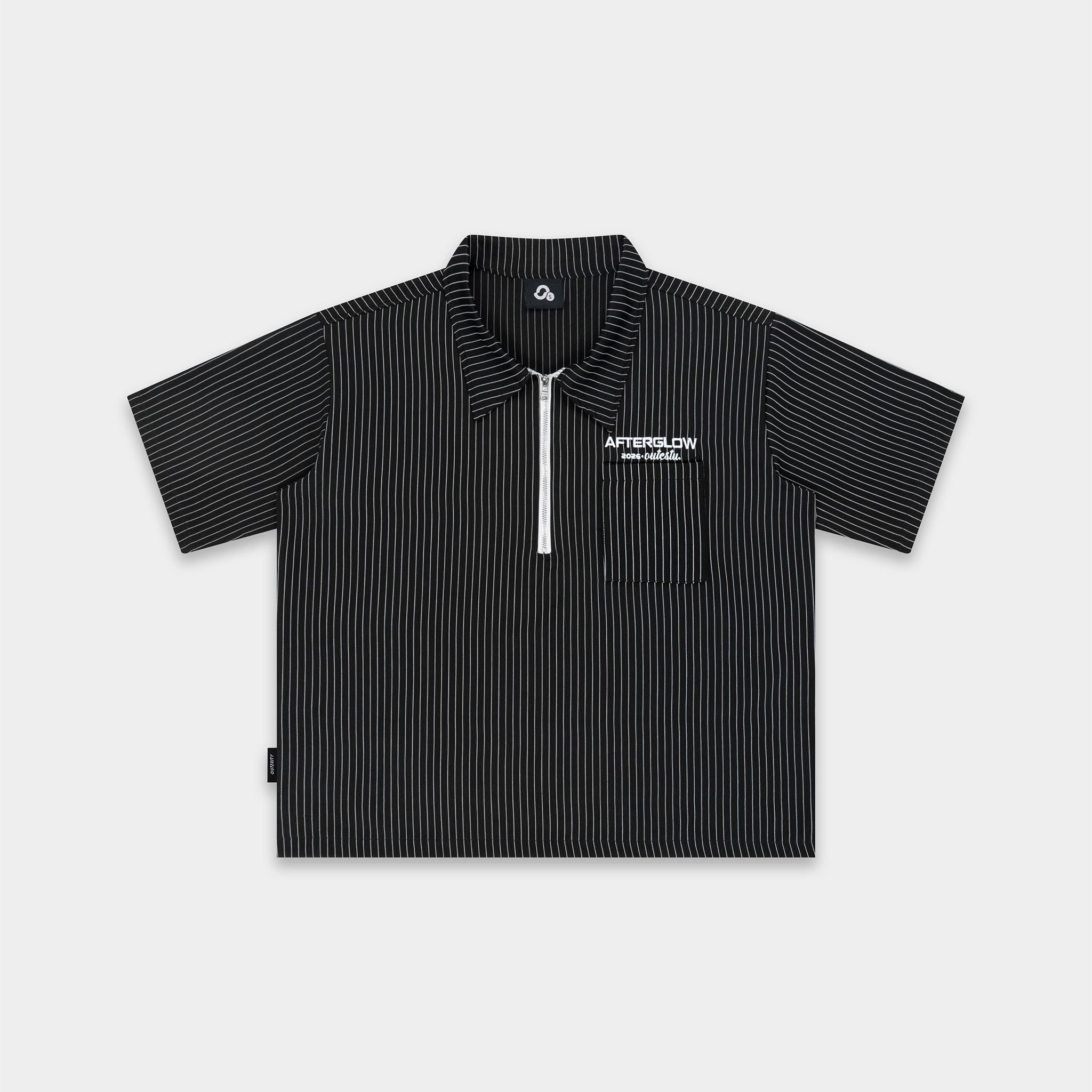  [COLLECTION TẾT] Áo Sơ Mi Tay Lỡ Kẻ Sọc Outerity Afterglow Nam Nữ Unisex / DREAM HORSE COLLECTION 2026 