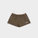  Quần Short Kẻ Sọc Nữ Kate Phối Lưng Outerity Peachy 