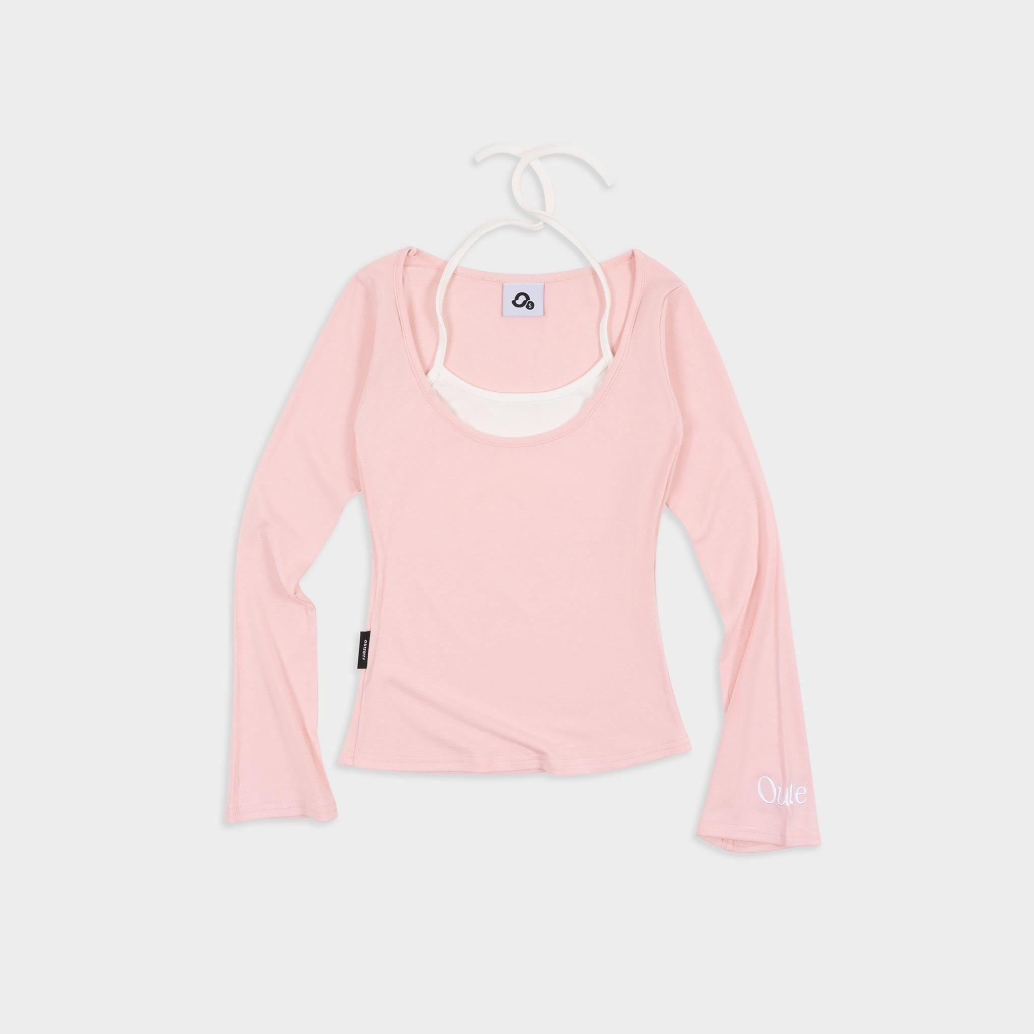  Áo Thun Nữ Dài Tay Ôm Body Phối Bra Outerity VITC Borib Cotton 