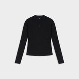  Áo Thun Nữ Dài Tay Ôm Body Outerity Long Slim Tee Basic Cotton Co Giãn Mềm Mịn 