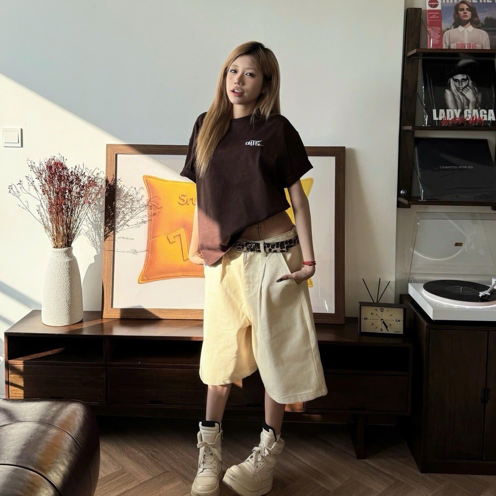  Quần Short Kaki Lửng Outerity Iconic 