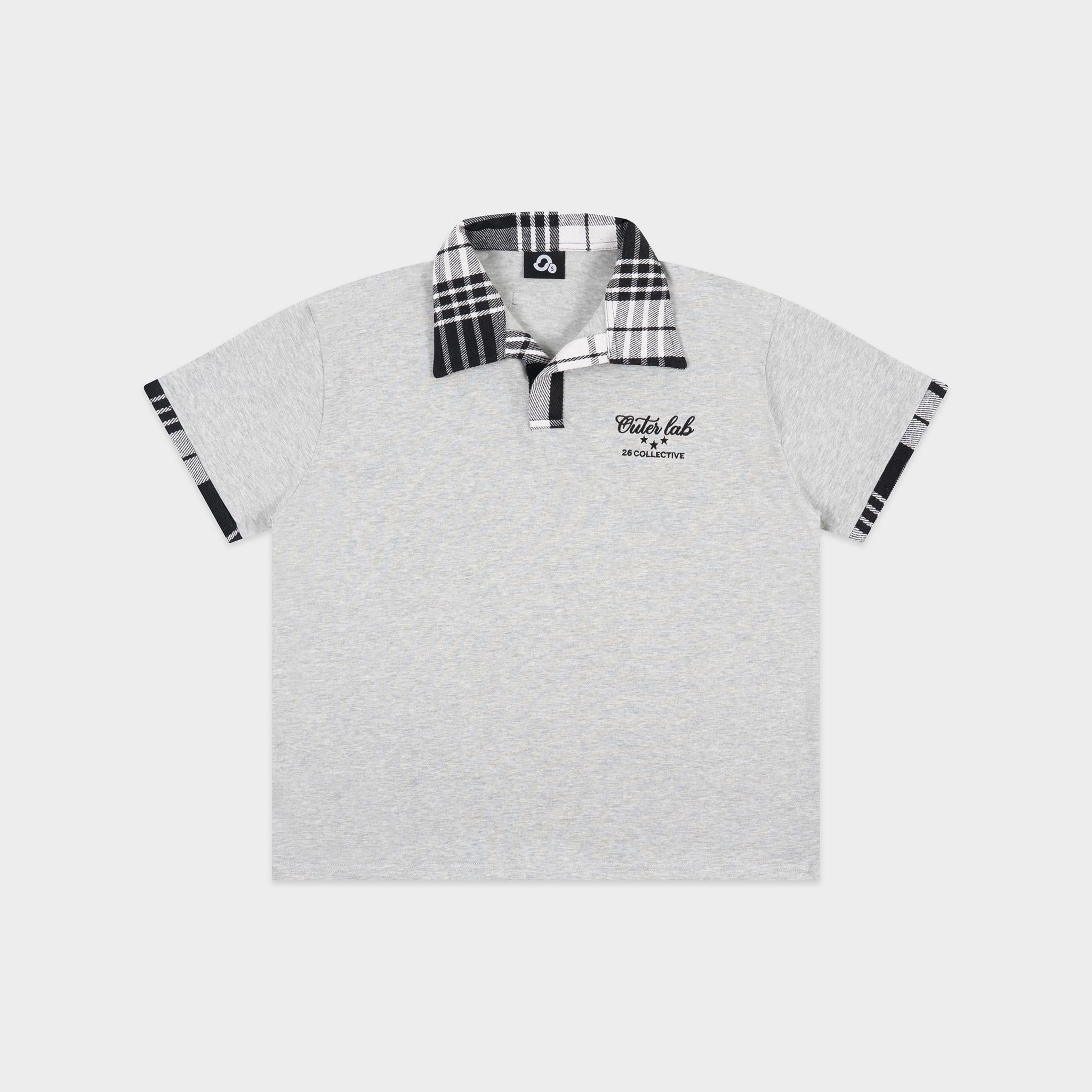  Áo Polo Cổ Caro Outerity Outer Lab Form Semi-Boxy 