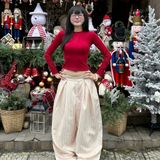  Áo Thun Nữ Dài Tay Ôm Body Outerity Long Slim Tee Basic Cotton Co Giãn Mềm Mịn 